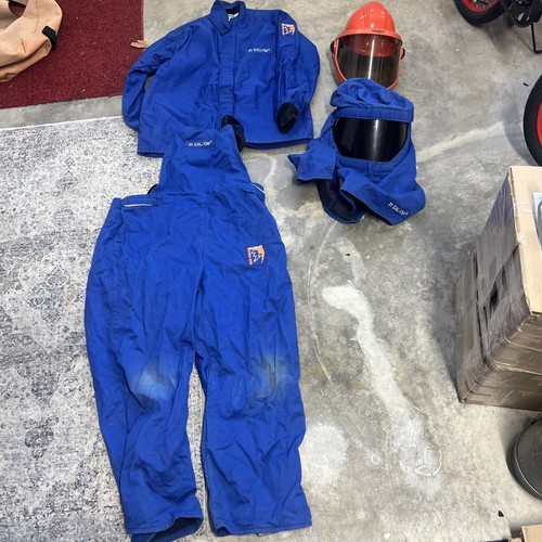 Salisbury Pro Wear 31 Cal Arc Flash Protective Clothing XL Jacket XL Bibs Hood