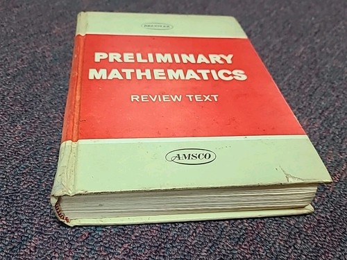 Review Text in Preliminary Mathematics Isidore Dressler 1962 (Ships Immediately) - Picture 20 of 22