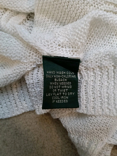 Lauren Ralph Lauren pullover top ladies size medium white - Picture 9 of 10