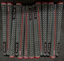 13x pcs Golf Pride Z-Grip ALIGN MIDSIZE Golf Grips Black/Red/White USA Full Set