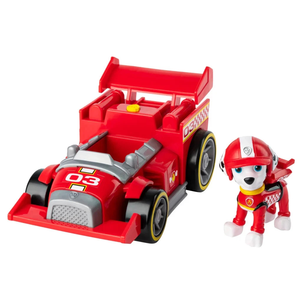Véhicule Deluxe Marshall Paw Patrol Ready Race Rescue avec effets sonores pour enfant