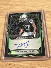 Trayvon Mullen Jr. 2019 Obsidian #RA-TMJ Green RC Auto 44/50 Oakland Raiders-NFL