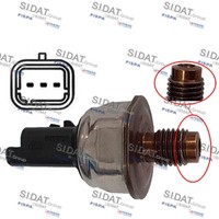 Sensor Kraftstoffdruck Sidat 81.380 FüR CitroËN Peugeot Genuine Fiat Scudo Bus 1