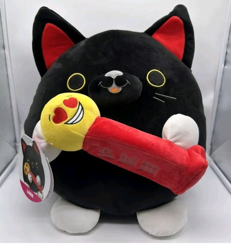 New! Zuru Snackle Luna Pez Cat 14” JUMBO Plush w/ Pez dispenser Snackles NWT NIB - Picture 1 of 8