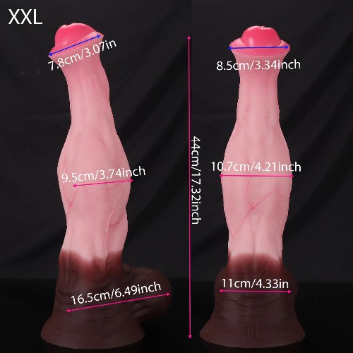 Riesige-Pferdendildos,-,-großer-Tier-Pferdedildo-mit-Saugnapf,--Pferde-Penis, - Bild 22 von 22
