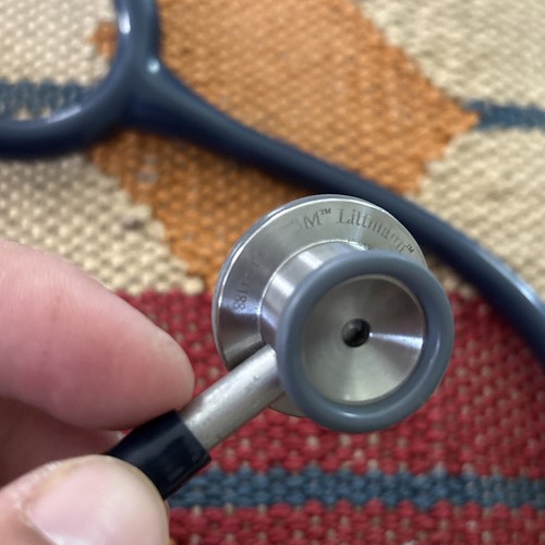 Littmann Pediatric Infant Stethoscope - Blue - Cleaned Clinical MD NP PA - Picture 2 of 5