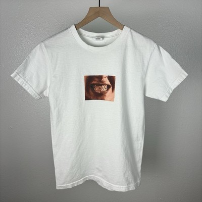 FTP Made in Hell Teeth Smile Grills White Punk Grunge Supreme T Shirt Size Small