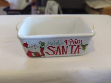 Sweeties From Santa Miniature Loaf Pan Christmas 4" X 3" X 2" B11