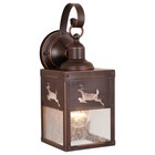 Vaxcel Lighting OW33553 Bronze Bryce 1-Light Outdoor Wall Sconce - 6 Inches Wide