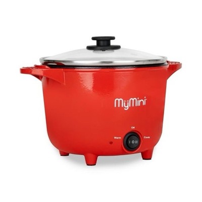 MyMini Multi-Cooker Electric Ceramic Red 4-Cup Capacity Kitchen Appliance