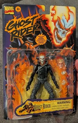 Ghost Rider Marvel Legends Retro Cardback 80th Anniversary Hasbro New 