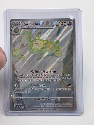 Reuniclus 212 SVP Promo Holo Black Bolt Tech Sticker Sammlung