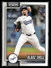 Blake Snell 2026 Topps #340 Los Angeles Dodgers 2
