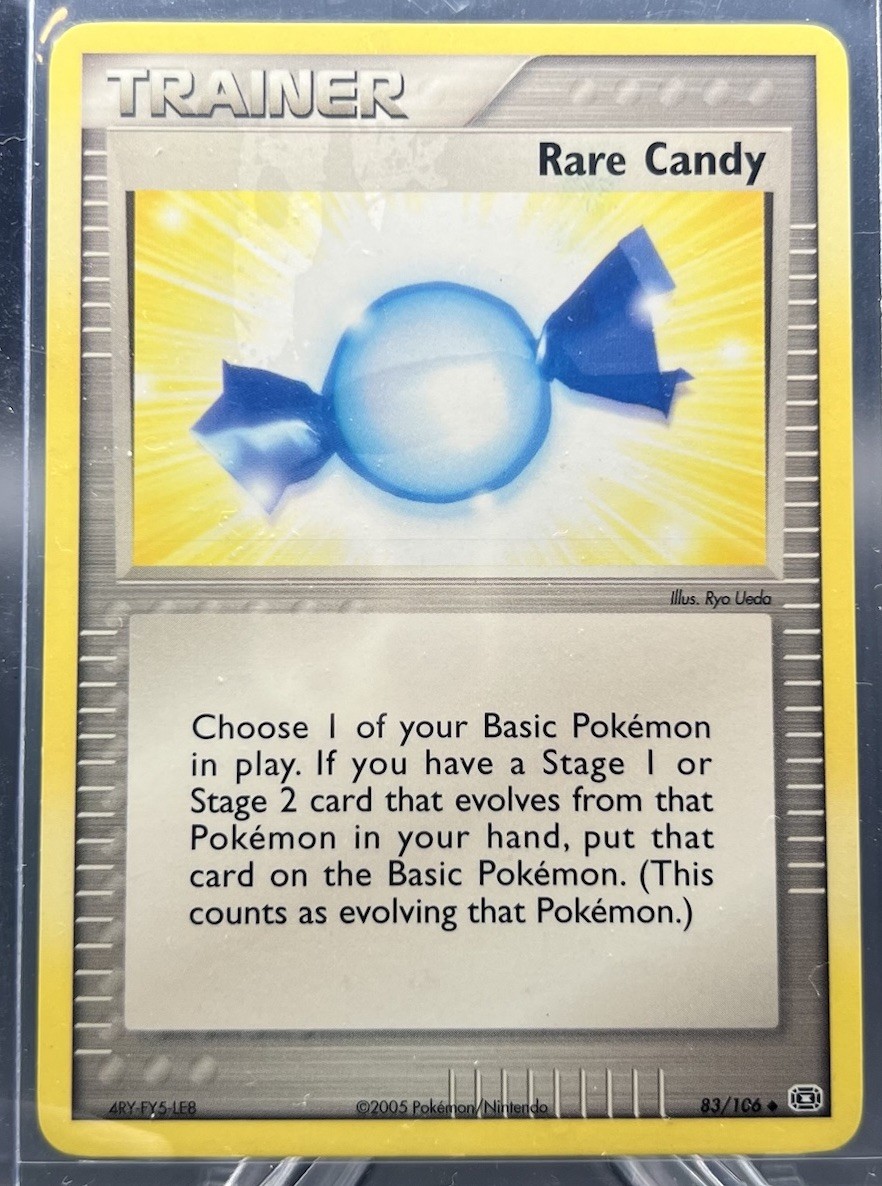 Rare Candy 83/106 Emerald Common Pokemon Card LP