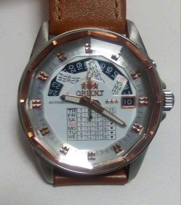 Grande montre homme Orient Japan design officiel unique occasion