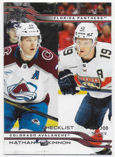 2025-26 Upper Deck #200 Nathan MacKinnon / Matthew Tkachuk CL Avalanche/Panthers