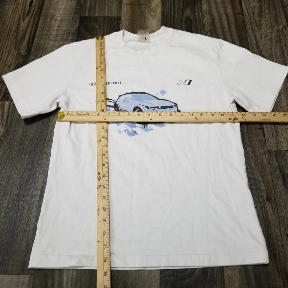 Hyundai Men’s Racing T-Shirt Medium TCR Hyundai N Never Just Drive - Image 4 of 4