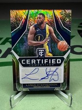 2024-25 Totally Certified Lance Stephenson Mirror Platinum Camo AUTO /25 -Pacers