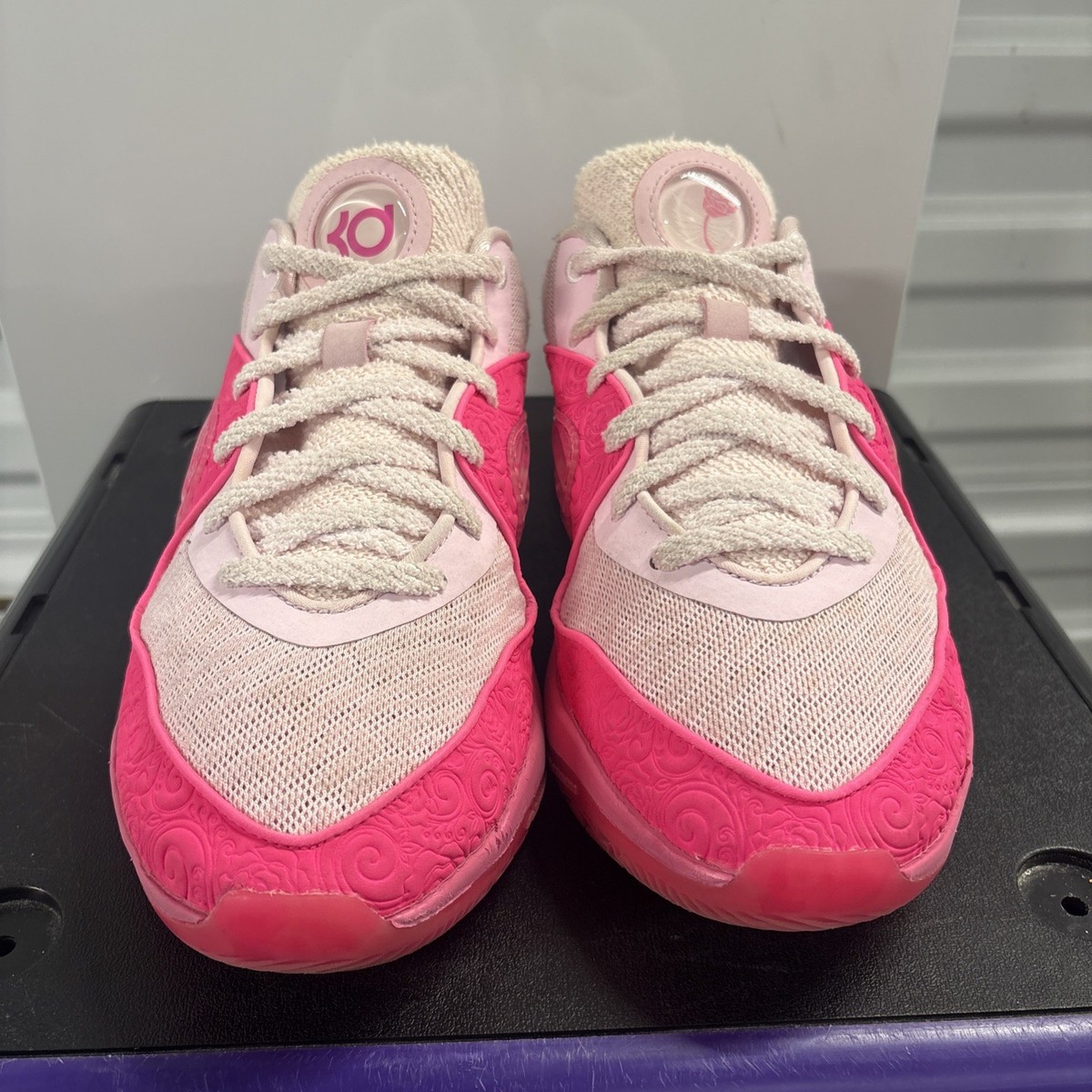 Nike KD 16 Aunt Peals Size 9.5 FQ9216-600 View 3