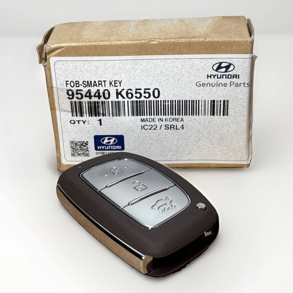 Hyundai Grand i10 2023 Genuine Smart Key Remote 3 Button 433MHz 95440-K6550 photo 4