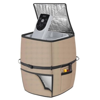 Spa Heizung Pumpe Abdeckung 600D Oxford Gewebe Isoliert Wanne Pumpe Abdeckung Wasserdicht