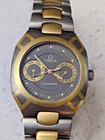 OMEGA SEAMASTER POLARIS TITANE QUARTZ WATCH DAY DATE 396.1121 WORKING