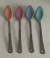 Gerber, "Munchkins Spoons", Baby safety, multicolored silicone tips, Set of 4