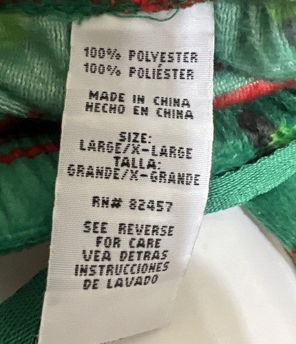 Pantalones de pijama de Navidad brevemente declarados grandes-extra grandes unisex ropa de dormir cómoda - Imagen 3 de 7