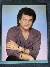 Vintage Conway Twitty Fan Club Magazine with SEXY Autographed Promotional Photo