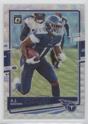 2020 Panini Donruss Optic Wave Prizm 25/199 AJ Brown #97 s3g
