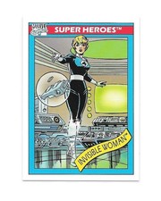 1990 Marvel Universe #43 Invisible Woman