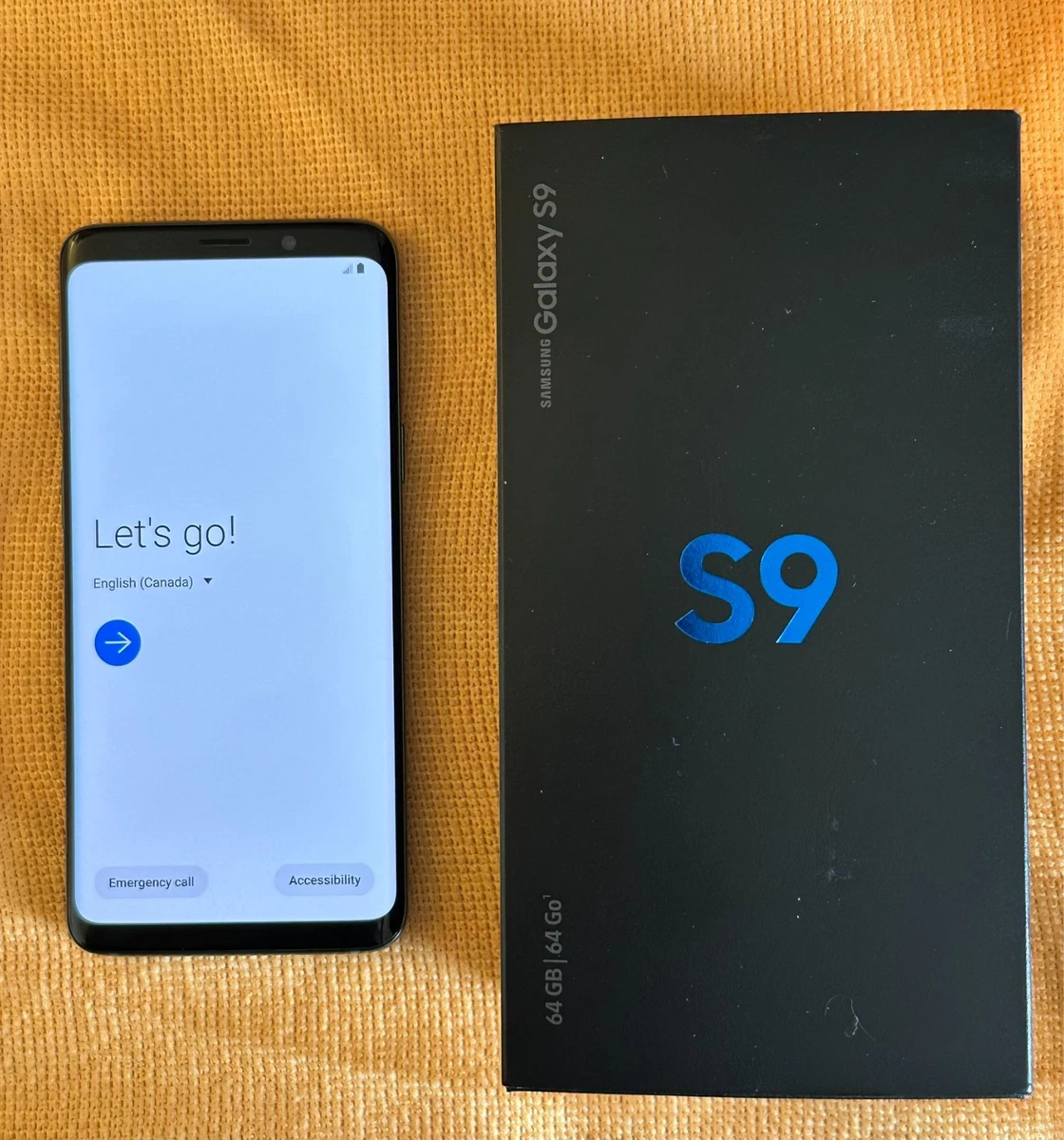 Samsung Galaxy S9 64 GB 5.5 - 5.9 in Screen Cell Phones