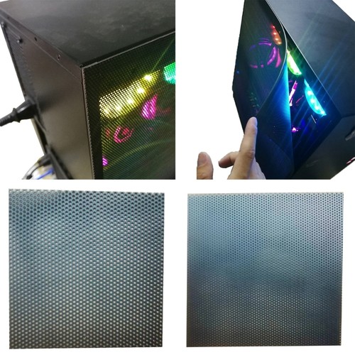 30CM PC Obudowa Chłodzenie Filtr przeciwpyłowy PVC Siatka Osłona Osłona wentylatora Pyłoszczelna - Zdjęcie 2 z 13