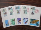 Japan Stamp First Day Cover SPECIAL BIRDS SERIES 5 Covers 1983～1984