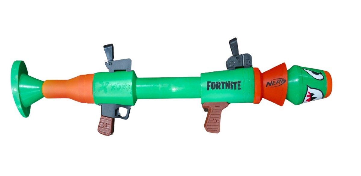 Nerf Fortnite RL XOXO Rocket Launcher Dart Blaster Bazooka Toy
