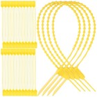  100 Pcs Secure Anti-tamper Seals Numbered Tamper-proof Security Cable