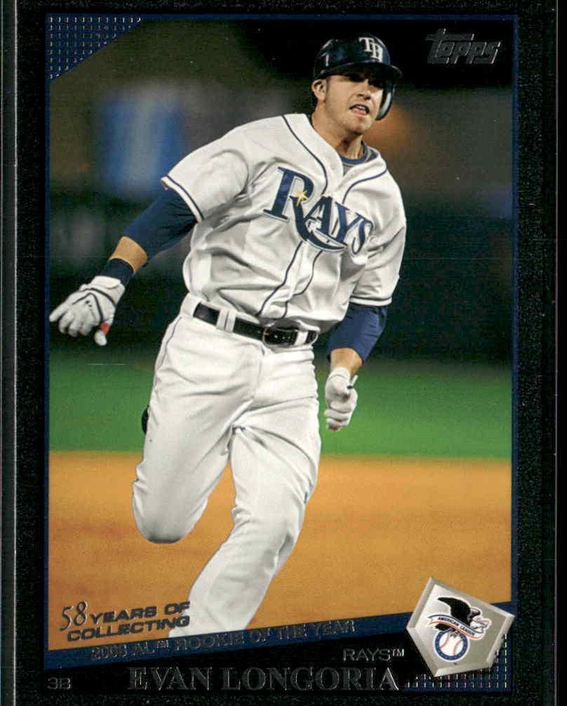 2009 Topps #134 Evan Longoria Black Border