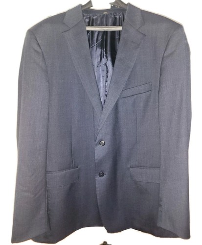 Blazer Brooks Brothers 346 Para Hombre 46L Azul Seda Lana Chaqueta Negocios Oficina - Imagen 2 de 17