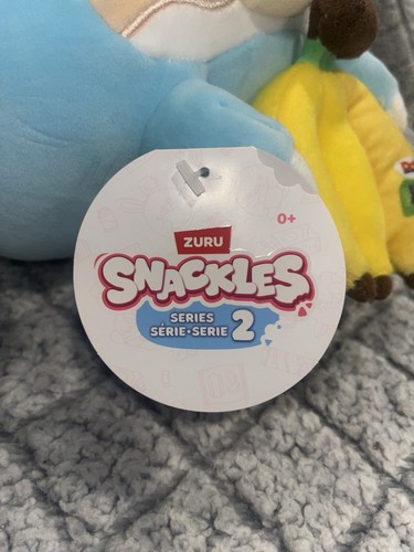 Megan Sloth Zuru SNACKLES Serie 2 Onda 2 Peluche Dole Banane da Collezione 5 Pollici - Foto 5 di 9