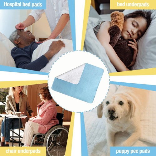 Bed Pads for Incontinence Washable with 4 Layers of Protection, Waterproof Be... - Picture 5 of 8