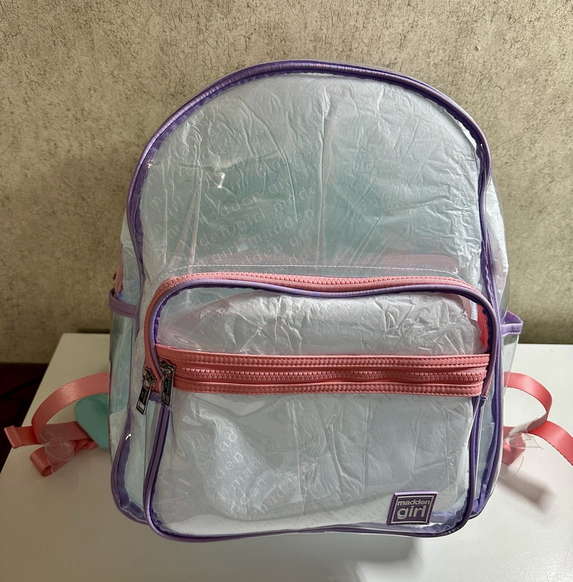 Madden Girl Backpack w/ Pouch Madden Girl Nylon Backpack with Lunch Bag | Shoe Carnival main image 4