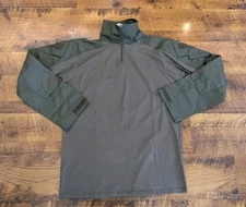 IDOGEAR BDU Tactical G3 Sport Shirt Paintball Quarter Zip Green Size XL NEW