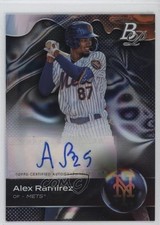 2023 Bowman Platinum Top Prospects Auto Alex Ramirez #TOP-18 Auto 0s55
