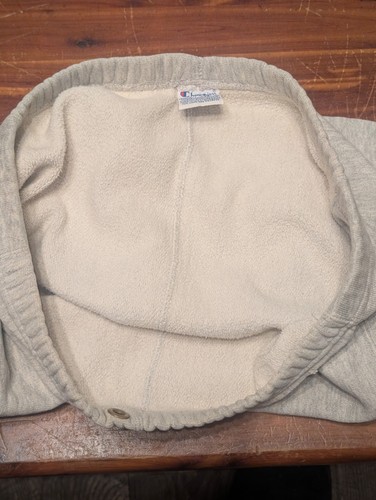 Pantalones Cortos De Colección Virginia Tejido Inverso Calentamiento Años 80 Champion Gris XL Hechos en EE. UU. - Imagen 6 de 17