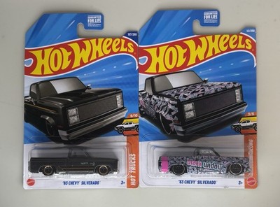 2025 Hot Wheels Mainline 83 Chevy Silverado Hot Trucks Gray