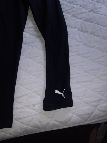LEGGINGS PUMA NERO BAMBINA ETÀ 11/12 ANNI INDOSSATI POCHISSIMO - Foto 4 di 10