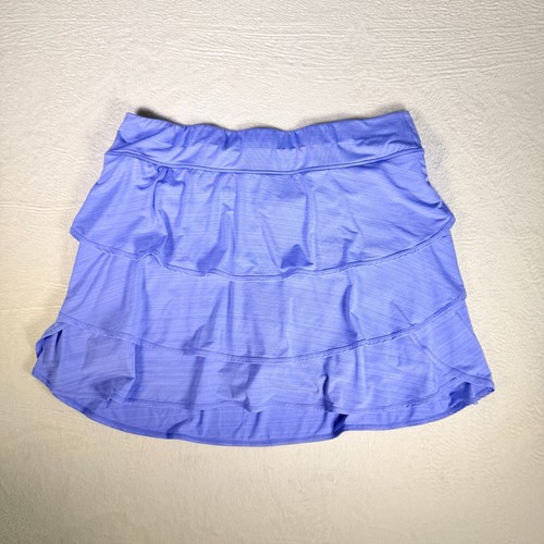 Ideology pantaloncino viola a strati taglia 2X Activewear abbigliamento da spiaggia allenamento linea A - Foto 1 di 6