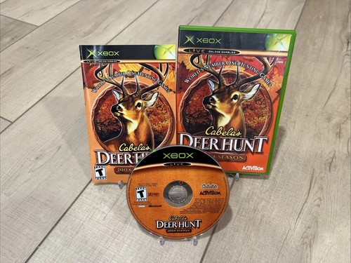 Cabela's Deer Hunt: 2004 Season (Microsoft Xbox, 2003) komplettes Handbuch CIB - Bild 1 von 2