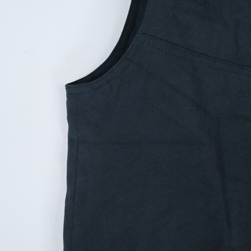 Mens Suede Waistcoat Medium Size US 40 Vintage Charcoal CANDA Formal Dress Vest - Picture 8 of 11