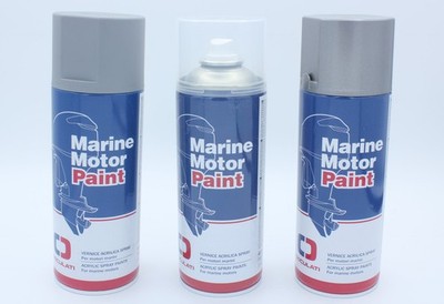 Grundierung Lack Klarlack für Volvo Penta Grau (SX DPH DPR DPS) (27,42 EUR/l)